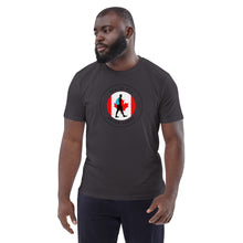 Load image into Gallery viewer, Unisex organic cotton t-shirt Canadian Flag