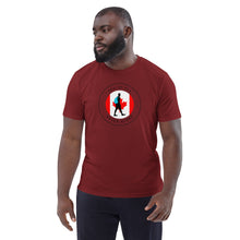 Load image into Gallery viewer, Unisex organic cotton t-shirt Canadian Flag