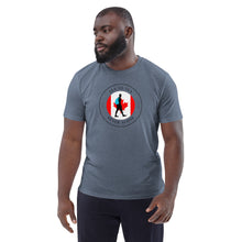 Load image into Gallery viewer, Unisex organic cotton t-shirt Canadian Flag