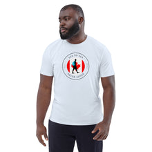 Load image into Gallery viewer, Unisex organic cotton t-shirt Canadian Flag