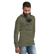Load image into Gallery viewer, Never Alone Unisex Long Sleeve Tee