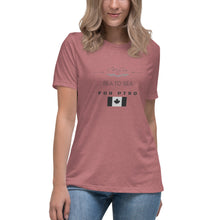 Load image into Gallery viewer, Women's Relaxed T-Shirt Canada