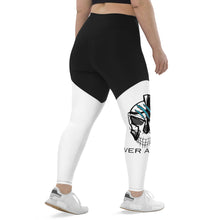 Load image into Gallery viewer, Sports Leggings Warrior Skull Never Alone
