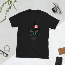 Load image into Gallery viewer, Short-Sleeve Unisex Canada Warrior Skull
