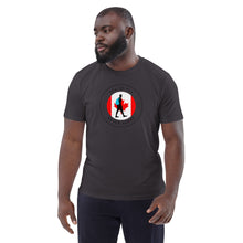 Load image into Gallery viewer, Unisex organic cotton t-shirt Canadian Flag
