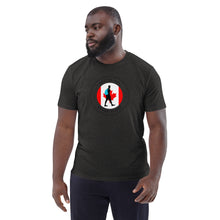 Load image into Gallery viewer, Unisex organic cotton t-shirt Canadian Flag
