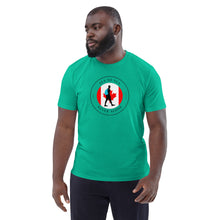 Load image into Gallery viewer, Unisex organic cotton t-shirt Canadian Flag
