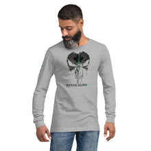 Load image into Gallery viewer, Never Alone Unisex Long Sleeve Tee
