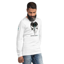 Load image into Gallery viewer, Never Alone Unisex Long Sleeve Tee
